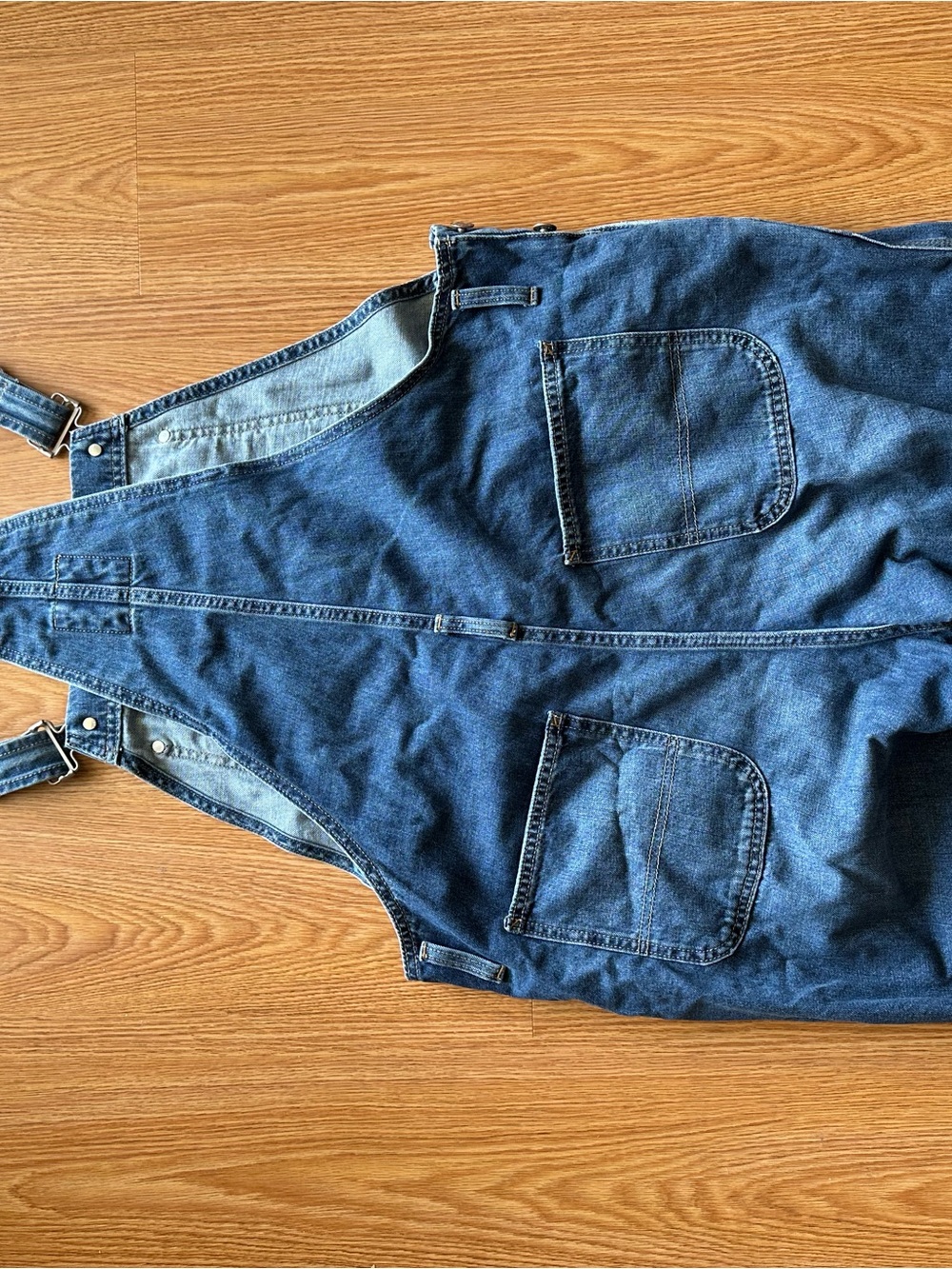 NWT Gap Slouchy Overall in Medium Indigo - Picture 4 of 8